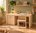 Bureau pour enfants Kaivo Malmö avec espace de rangement