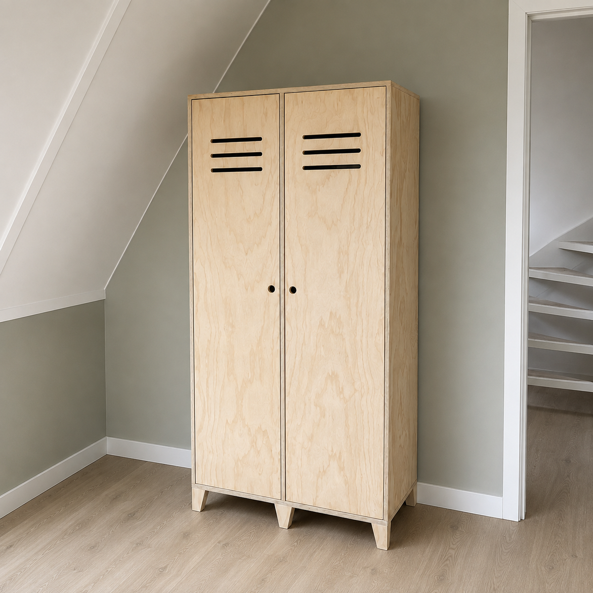 Kaivo Stoere Underlayment Kledingkast met 2 Deuren