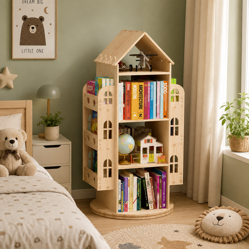 Kaivo Draaibare Montessori Boekenkast