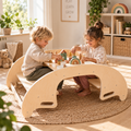 Table de jeu Montessori Kaivo 2-en-1 – Bascule & table