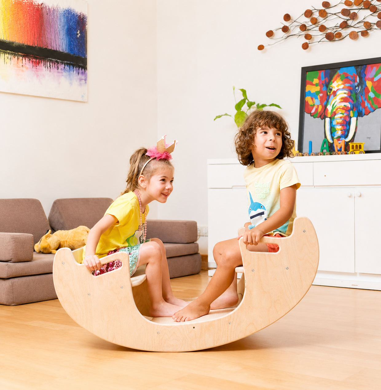 Kaivo Montessori Speeltafel 2-in-1 – Wip & Tafel