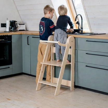 Kaivo Montessori Leer Toren – Veilig Keukenhulpje voor Kinderen
