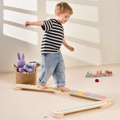 Kaivo Montessori Evenwichtsbalk voor Kinderen – Sensorisch Balansspel