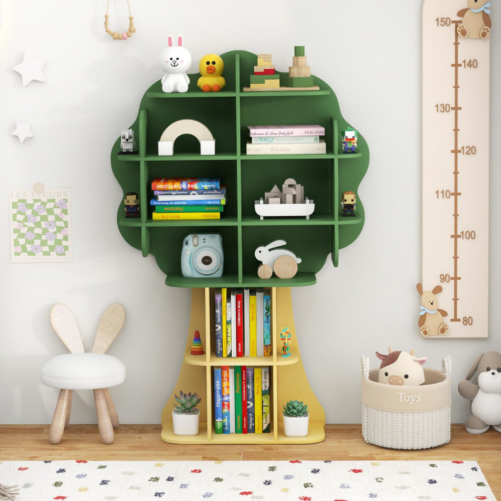 Montessori Boom Boekenkast van Hout