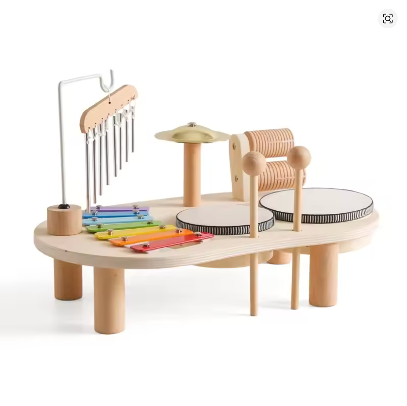 Kaivo Montessori Houten Muziektafel voor Kinderen