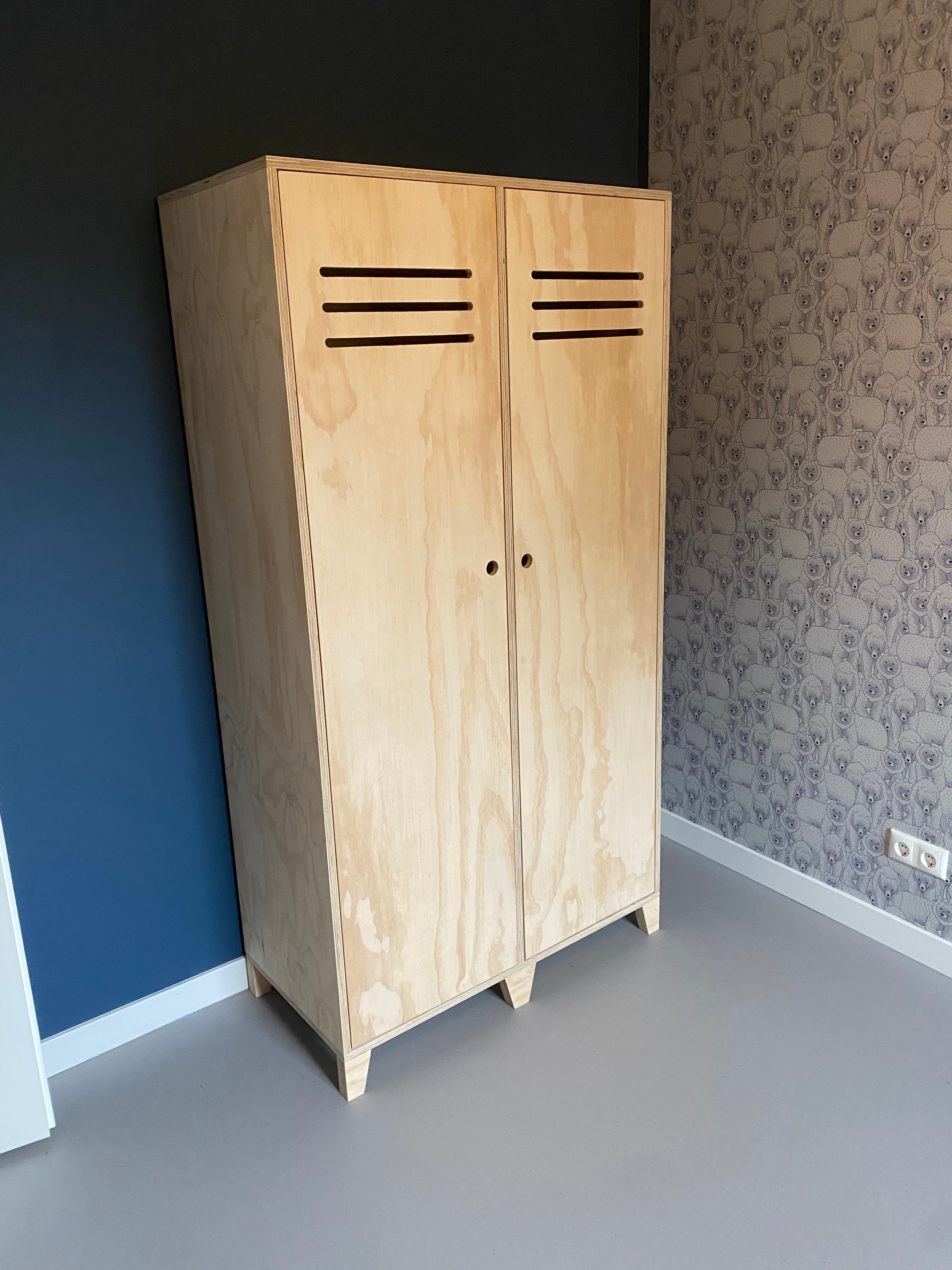 Kaivo Stoere Underlayment Kledingkast met 2 Deuren